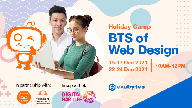 BTS Web design graphic