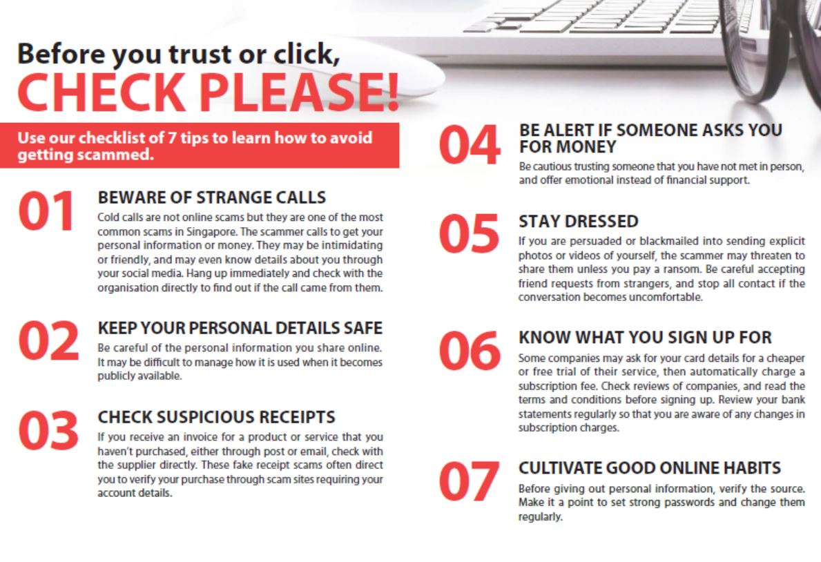 How to avoid being scammed 