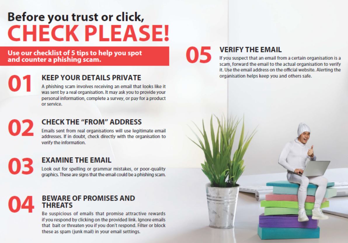 How to spot phishing scams