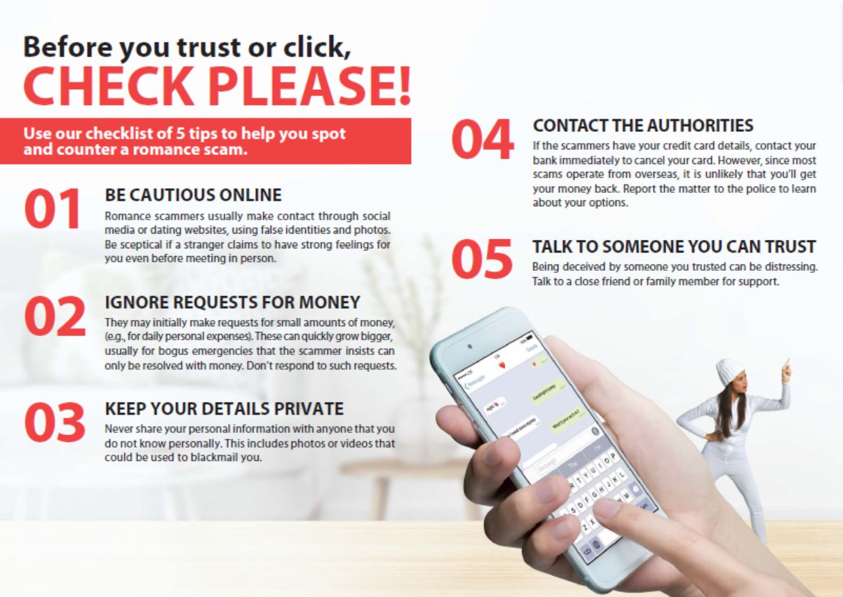 How to spot romance scams