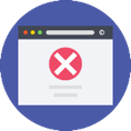 PCF inappropriate content icon