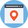 PCF location icon